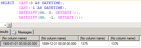 前月の 1 日と末日を取得する 2
