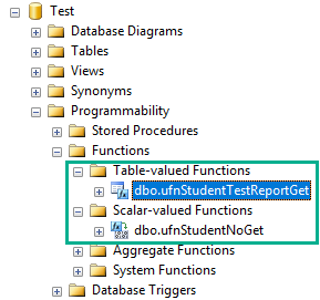 SQL Server のユーザー定義関数を変更・削除する 1