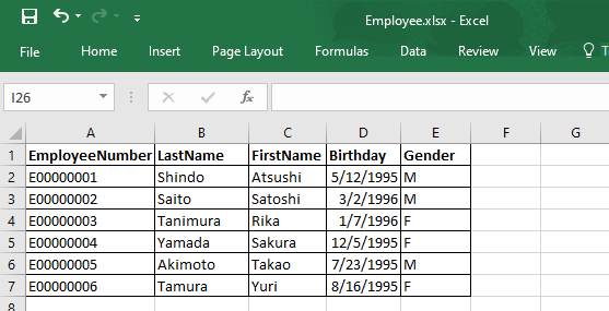 Sql Server Management Studio Excel ファイルをインポートする Microsoft Sql Server 入門 Sql Server 入門