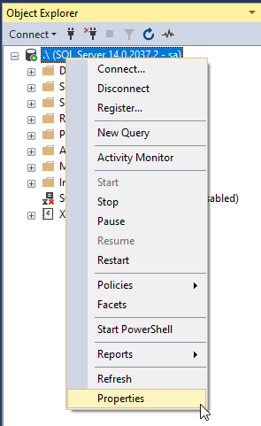 SQL Server リモート接続の設定方法 1