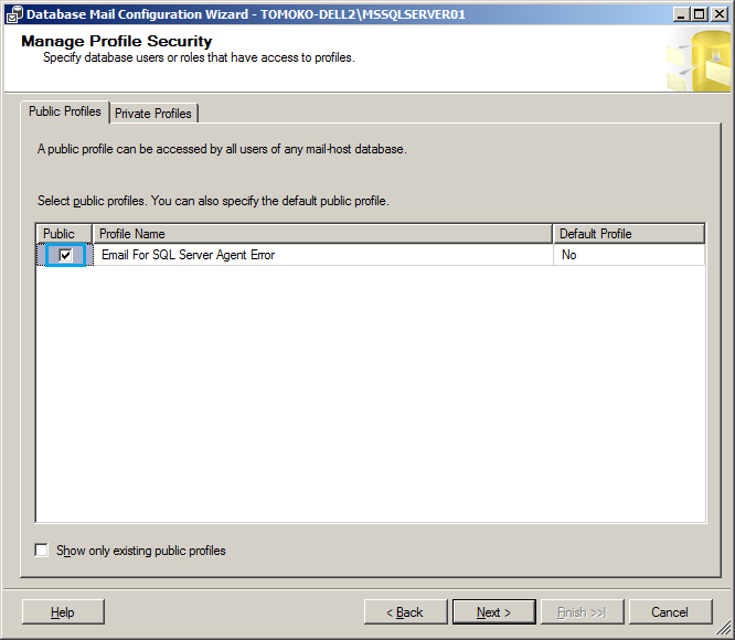 Sql server e gmail smtp sql server t