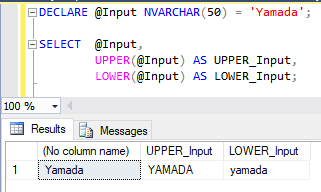 UPPER & LOWER ファンクション