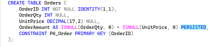 SQL Server の計算列 (Computed Column) の使い方と注意点 3