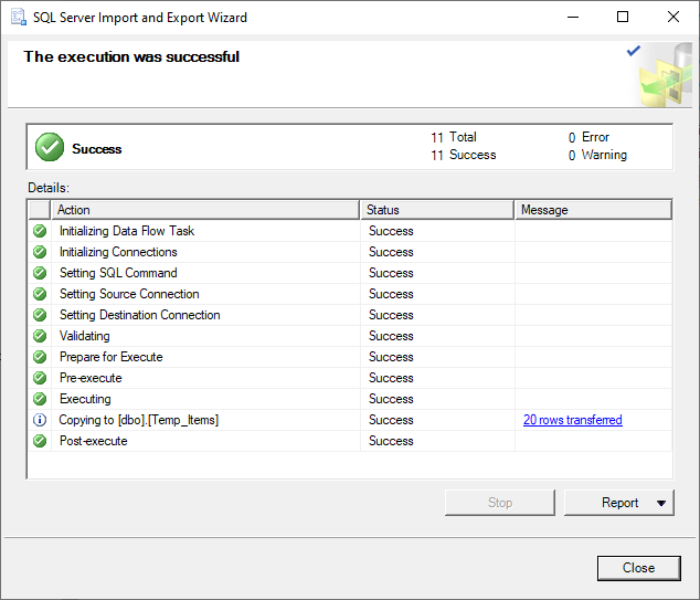 SQL Server - Excel からのデータインポートで 255 文字より多い文字数のデータをインポートする方法 12