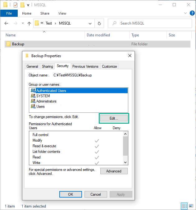 SQL Server - メンテナンスクリーンアップタスクでファイルが削除されない時の対処方法 4
