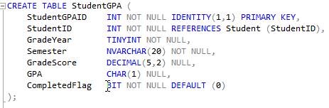 Create 文でテーブルを作成する T Sql でテーブルの作成 変更 削除 Sql Server 入門