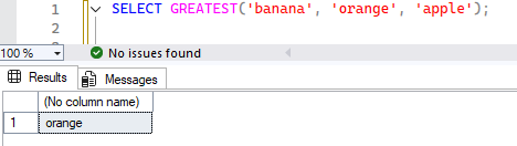 GREATEST 関数の使い方 2