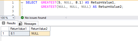 GREATEST 関数の使い方 5