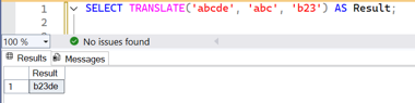 TRANSLATE 関数の使い方と REPLACE 関数との違い 3